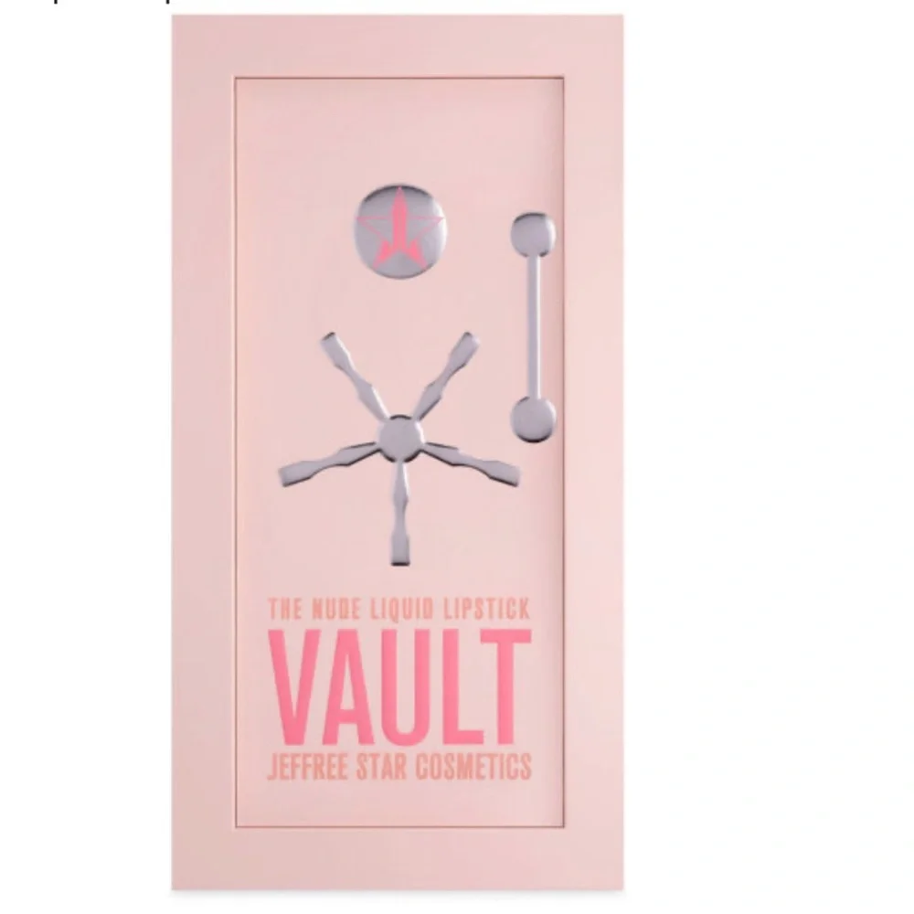 NEW Jeffree Star The Vault the Nudes lipstick set